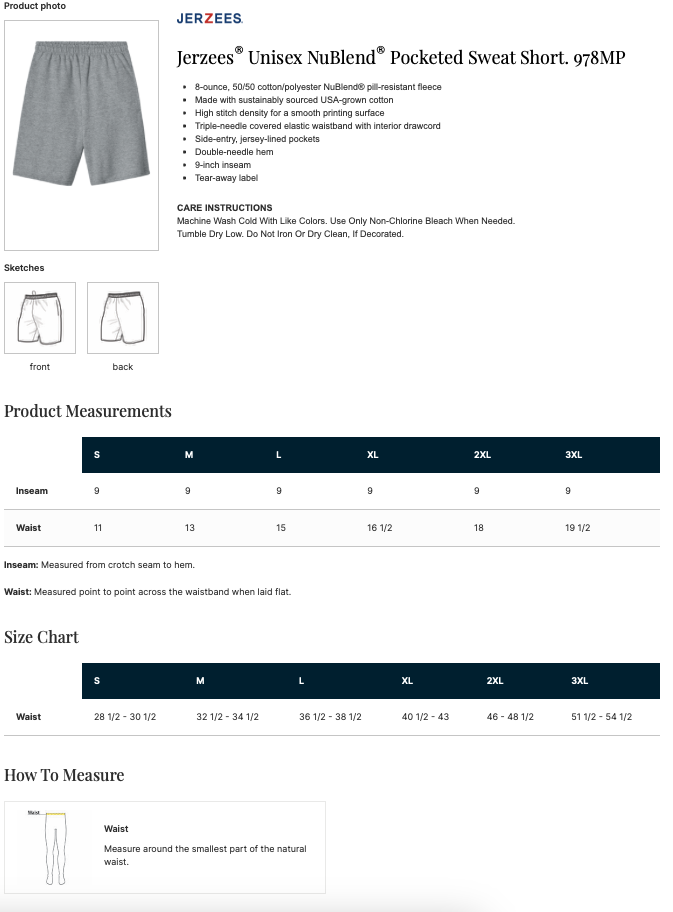 WM Training Academy Men's Cotton Shorts