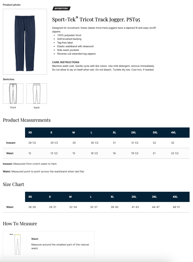 Wm Training Academy Track Pants