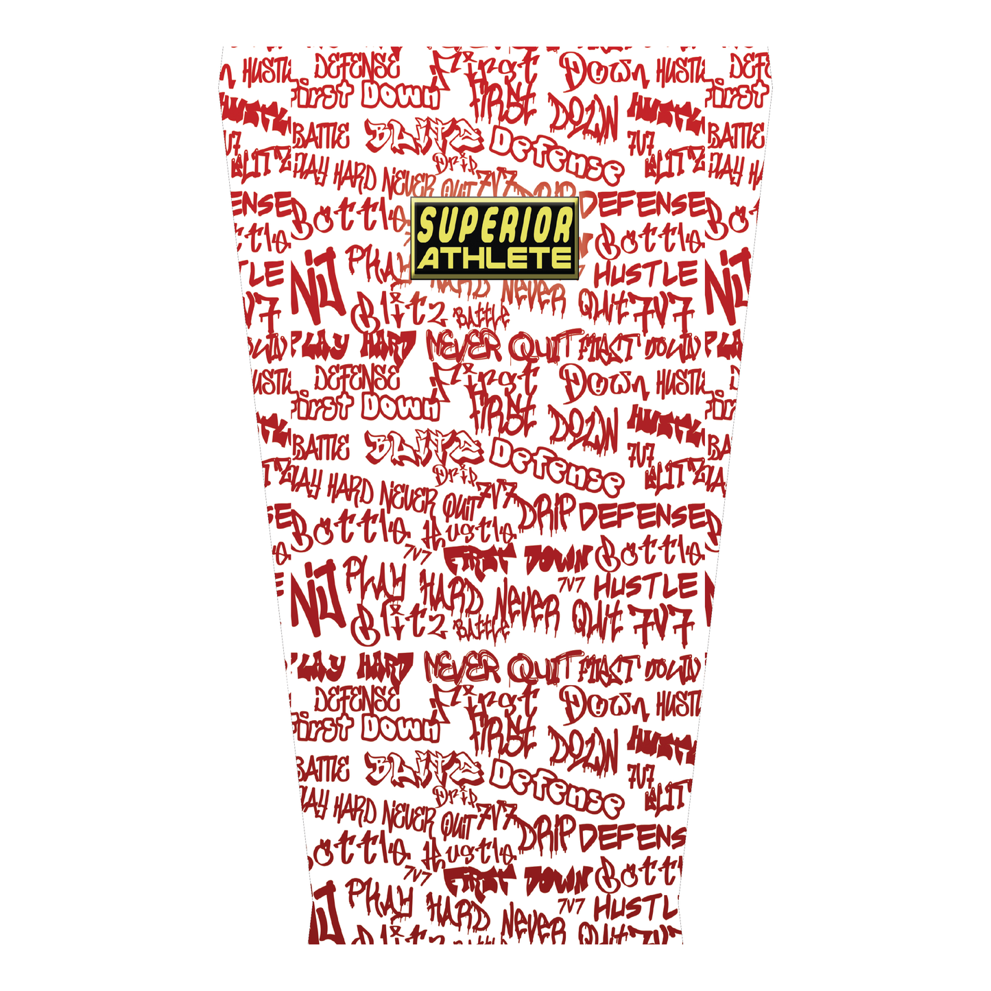 Red Graffiti Arm Sleeve
