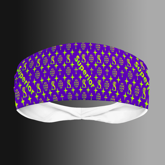 Purple Superior Head Band