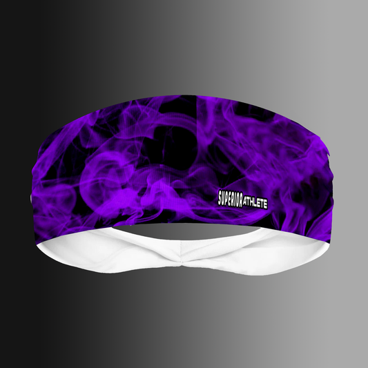 Purple Smoke Head Band