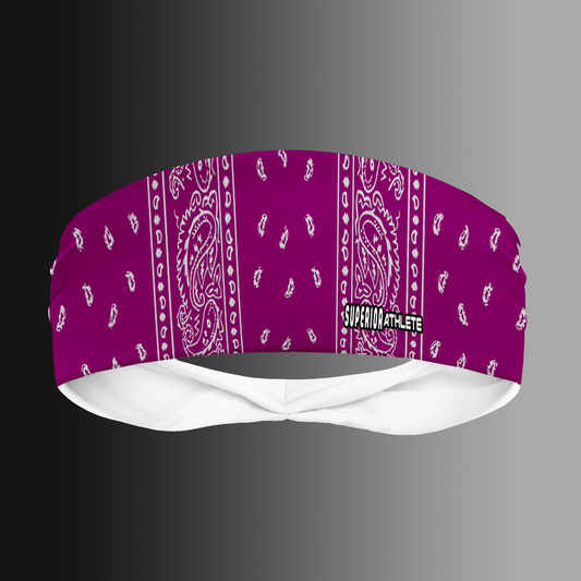 Magenta Bandana Head Band