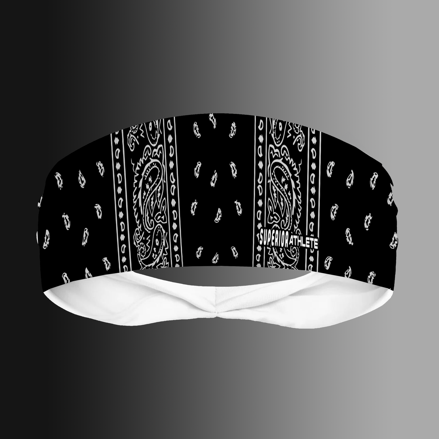 Black Bandana Head Band