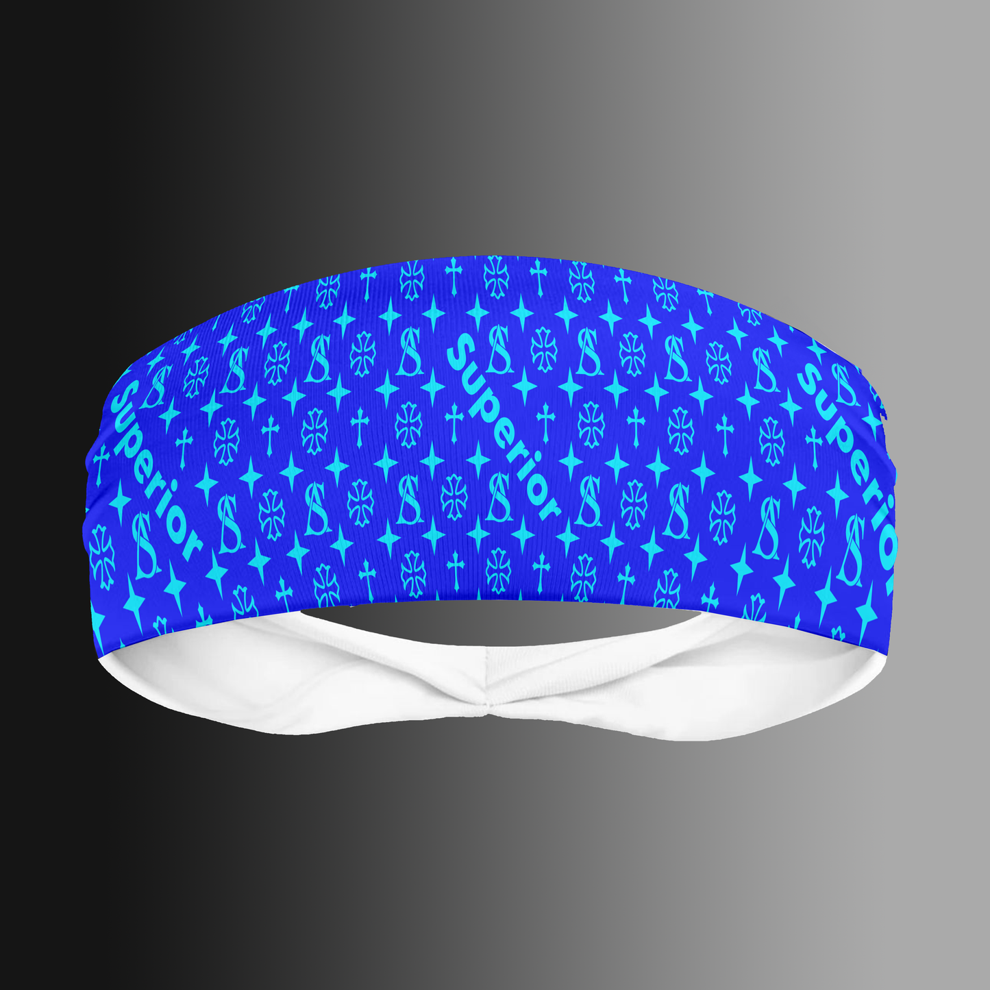 Blue Superior Head Band