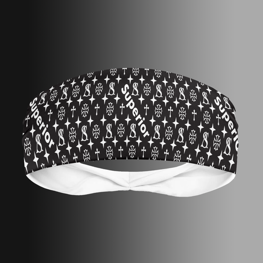 Black Superior Head Band