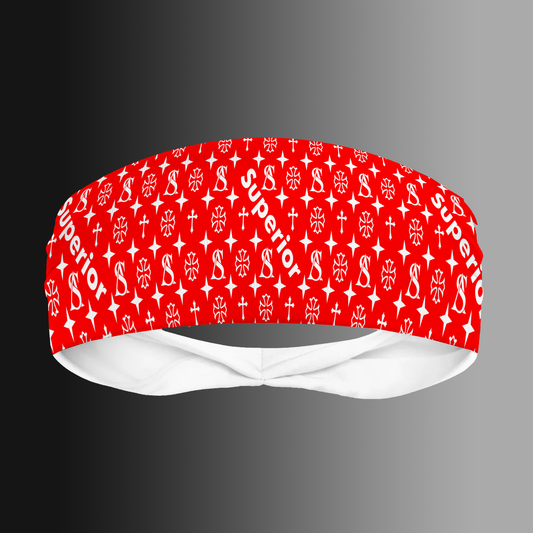 Red Superior Head Band