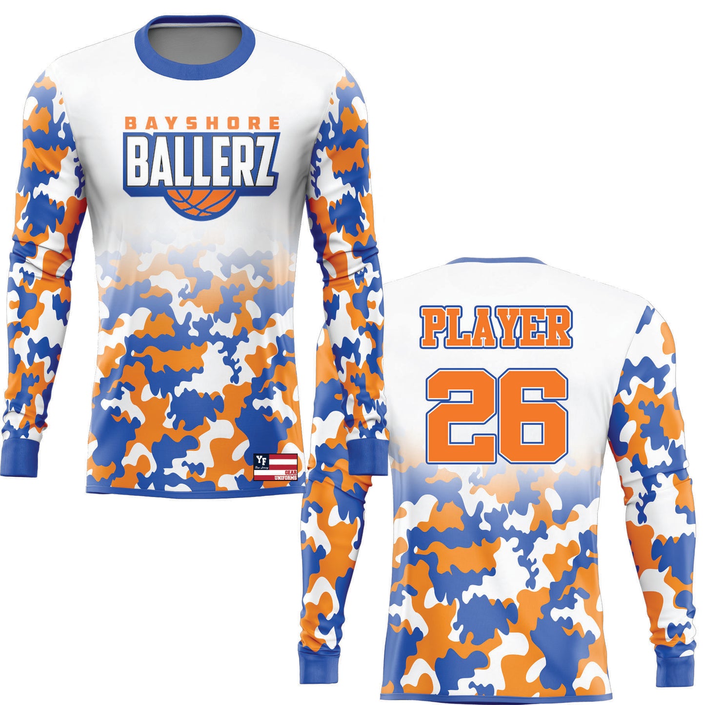 Bayshore Ballerz Custom Long‑Sleeve Shooter Shirt