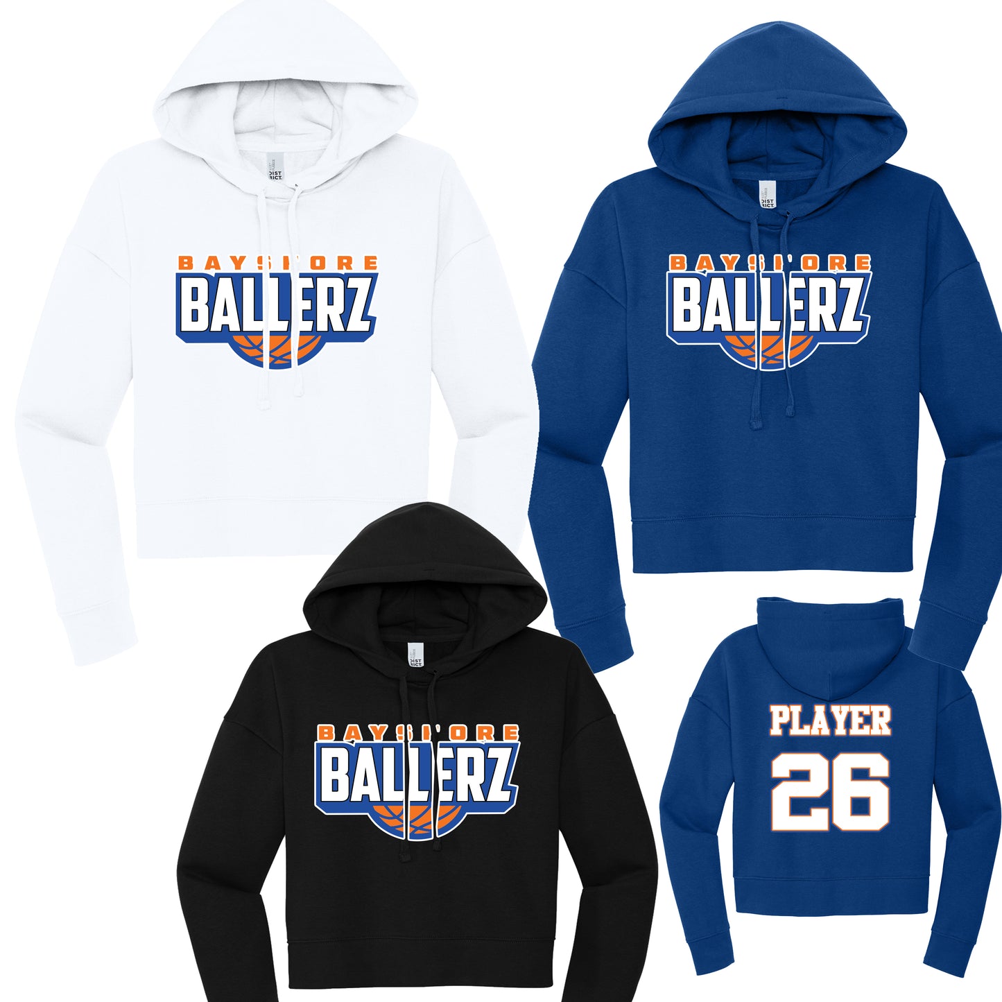 Bayshore Ballerz District® Women’s V.I.T.™ Fleece Hoodie