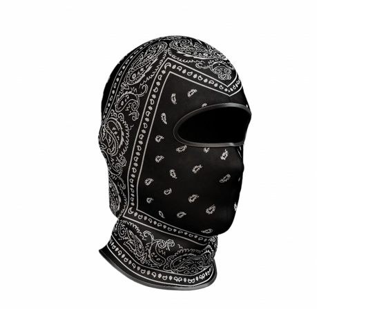 Black Bandana Style Balaclava by Superior Athlete