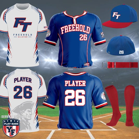 Freehold Township Little League Baseball Uniform Bundle
