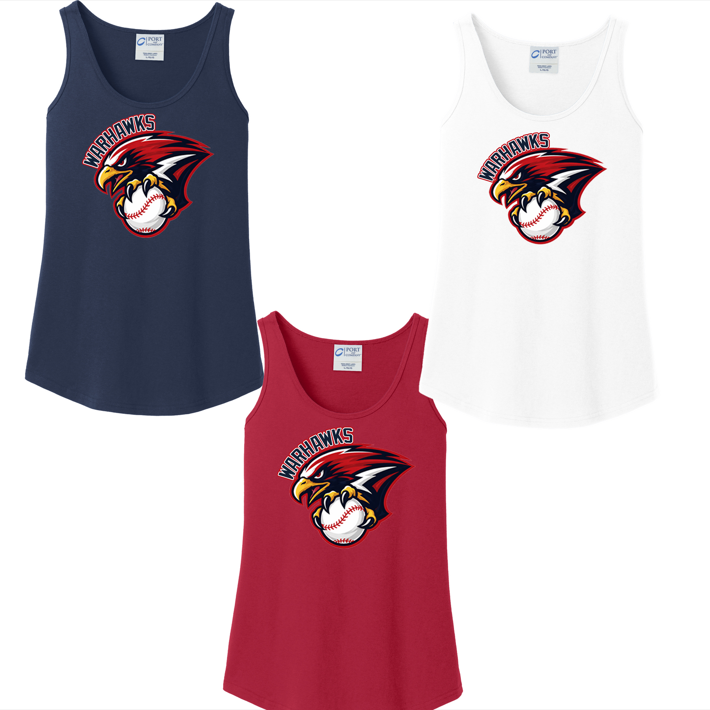 Freehold Warhawks Ladies Cotton Tank Top