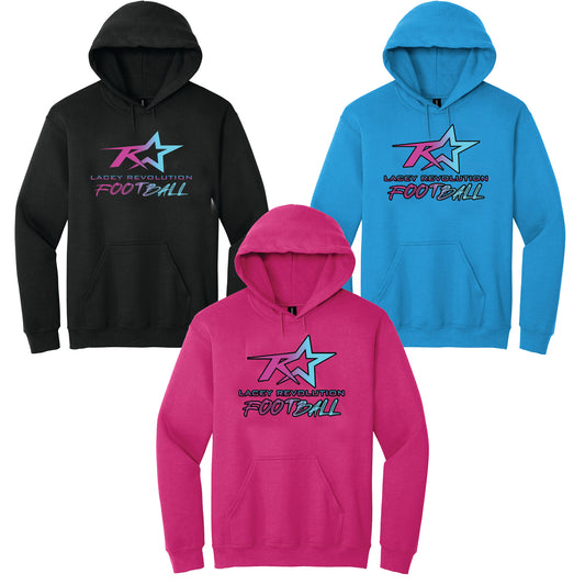 Lacey Revolution Football Cotton Hoodie - Adult