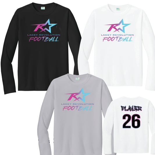 Lacey Revolution Football Long Sleeve Dri-Fit T-Shirt
