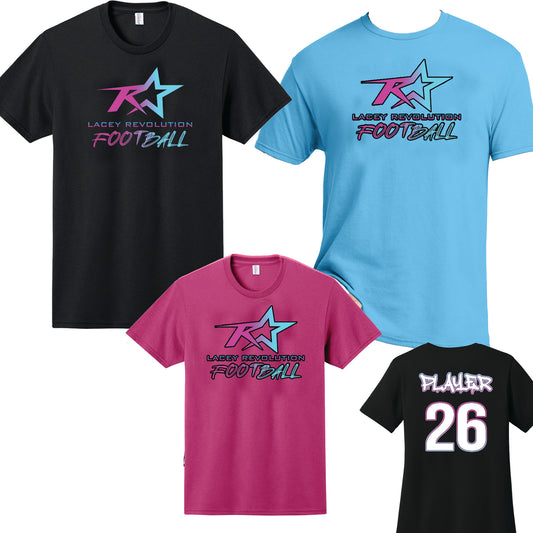 Lacey Revolution Football Cotton T-Shirt