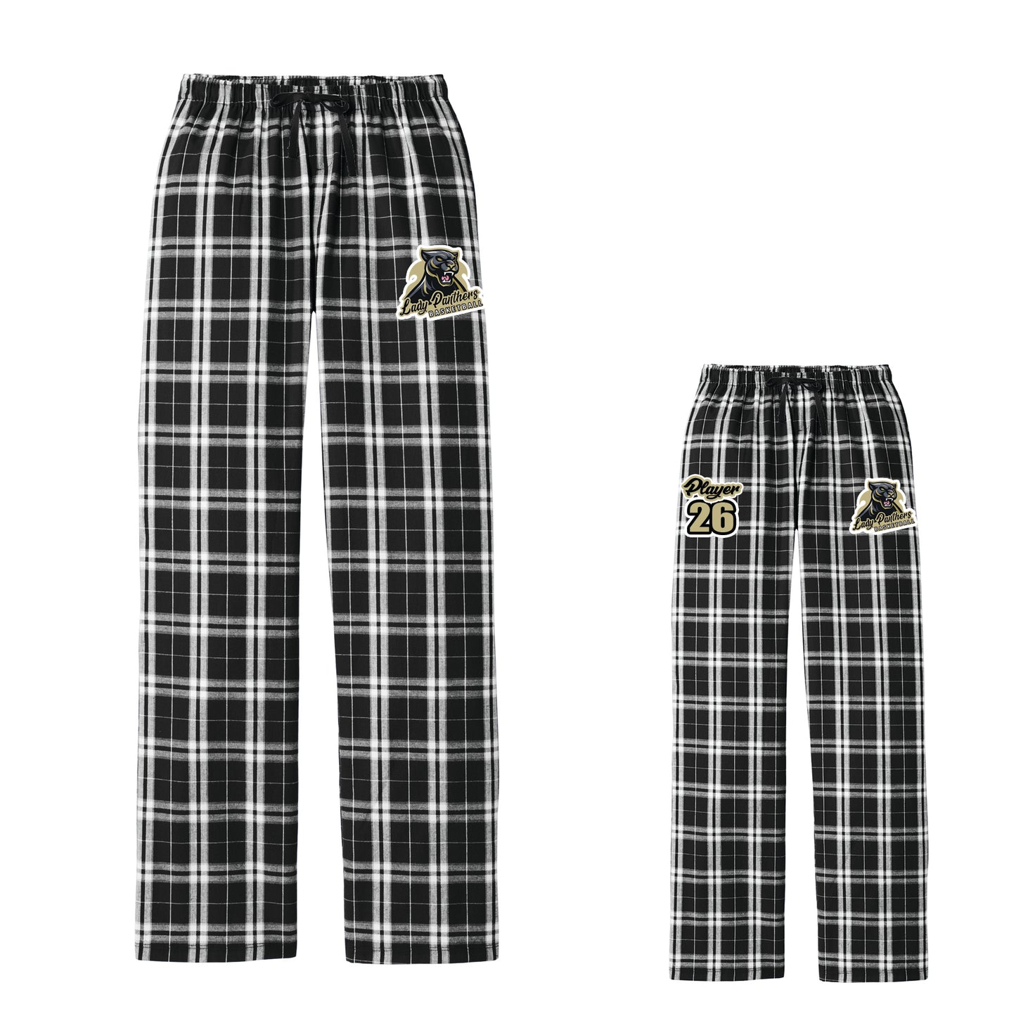 Lady Panthers Flannel Pajama Pants