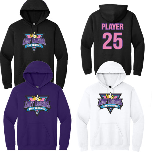 Lady Legends Football Cotton Hoodie