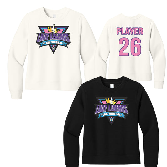 Lady Legends Football Women's Crew Neck Sweat Shirt