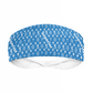 Light Blue & White Superior Athlete Pattern Headband by Superior Athlete