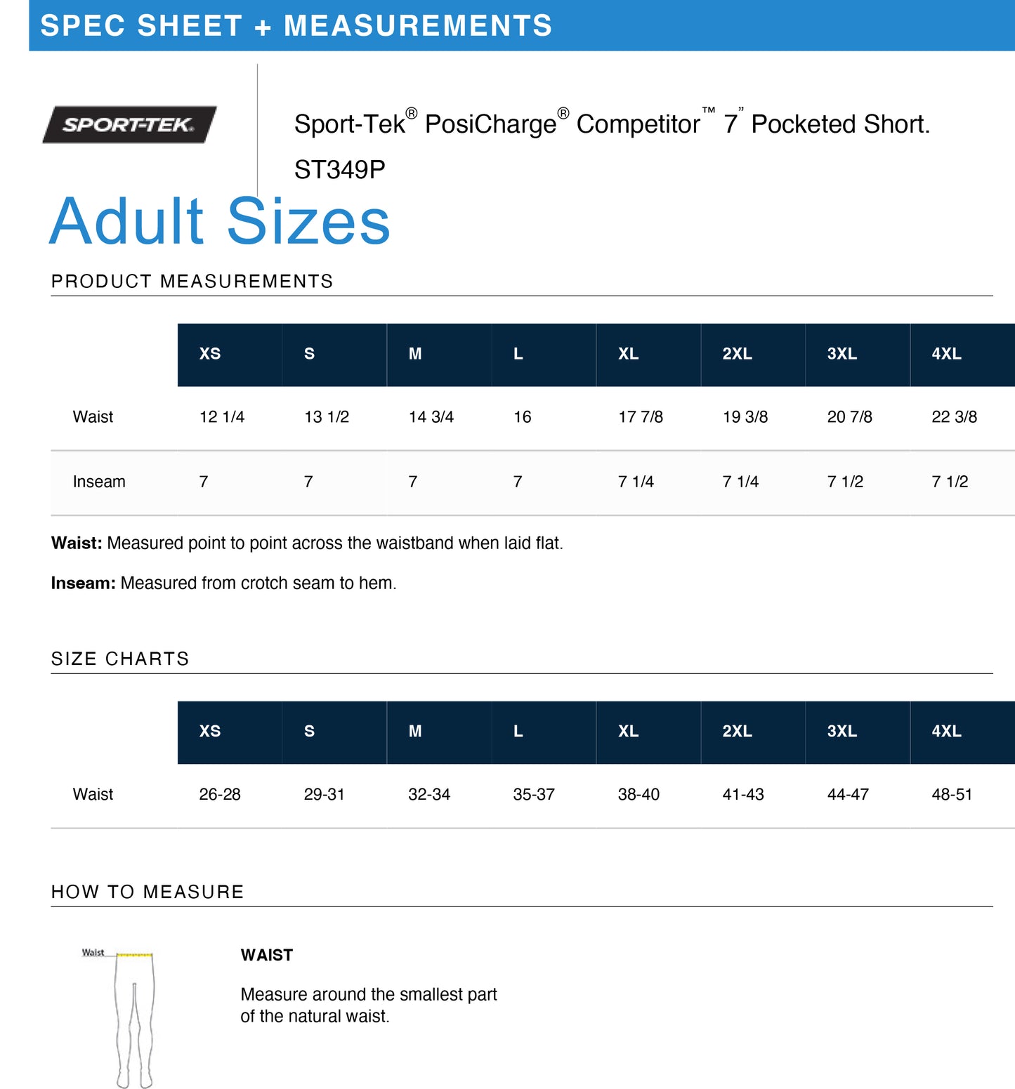 Bayshore Ballerz 7" PosiCharge® Competitor™ Pocketed Shorts