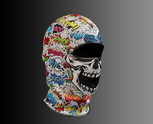 Sticker Bomb Skull Style Performance Shiesty