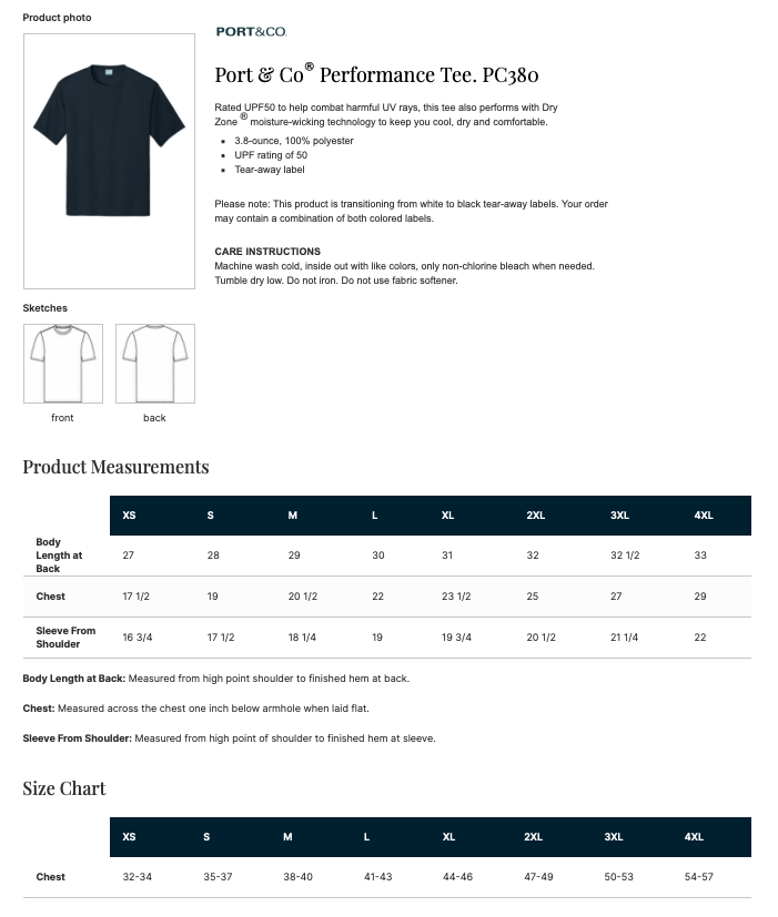 Bayshore Ballerz Port  Company® Long Sleeve Dri-Fit Performance Tee with Hood