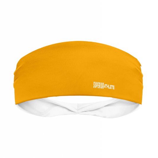 Solid Orange Head Band by Superior Athlete