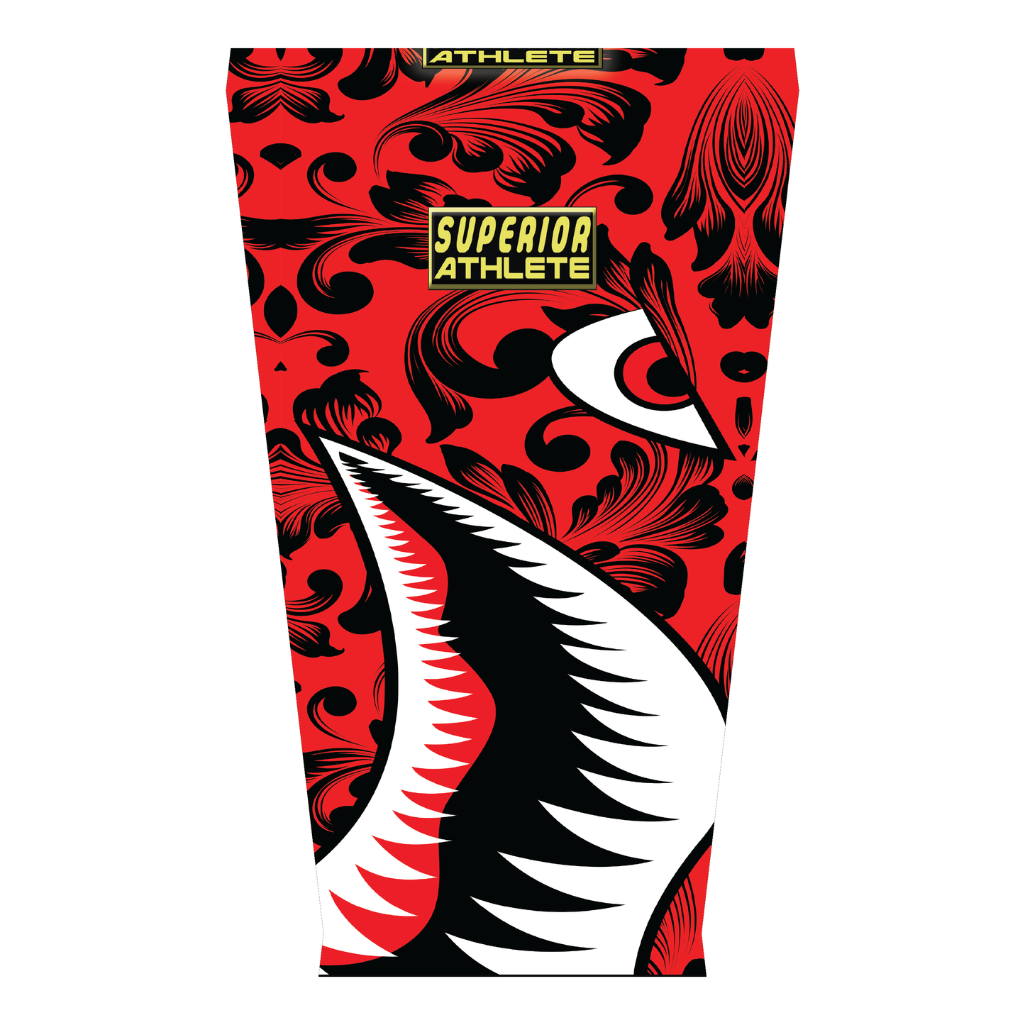 Shark Face Red Pattern Arm Sleeve