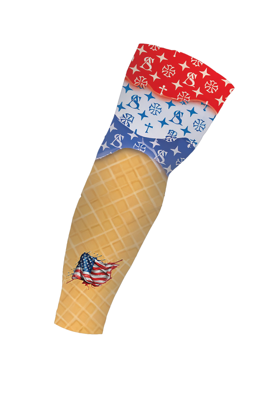 American Ice Cream Cone Armsleeve