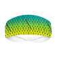 Superior Athlete Pattern Teal to Yellow Faded Headband by Superior Athlete