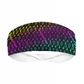 Superior Athlete in Black & Rainbow Faded Head Band