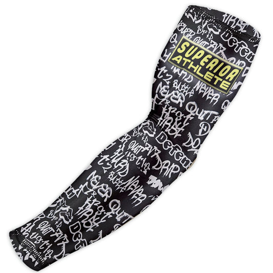 Graffiti on Black Armsleeve